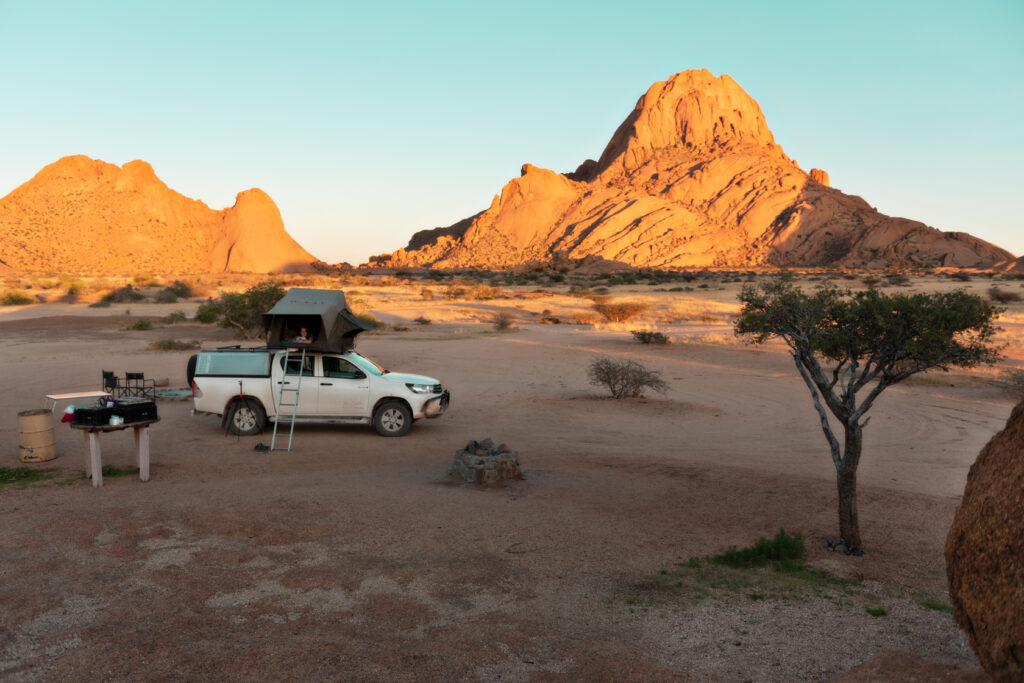 4x4 Dachzelt Camping Namibia Afrika - Fotograf Sebastian Hilpert / Animalperson